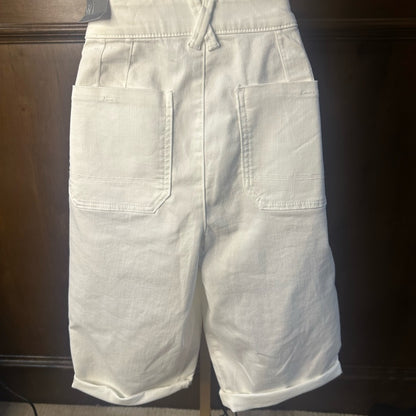NWT SIZE S Wit & Wisdom Classic White Women's Bermudas