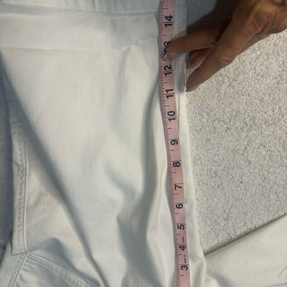 NWT SIZE S Wit & Wisdom Classic White Women's Bermudas