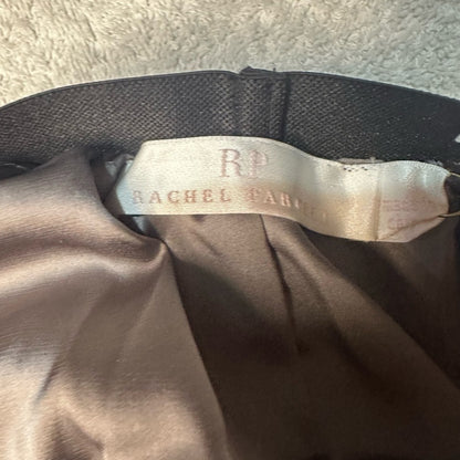 NWT SIZE 4 Rachel Parcell Sparkling Black and Silver Mini Skirt