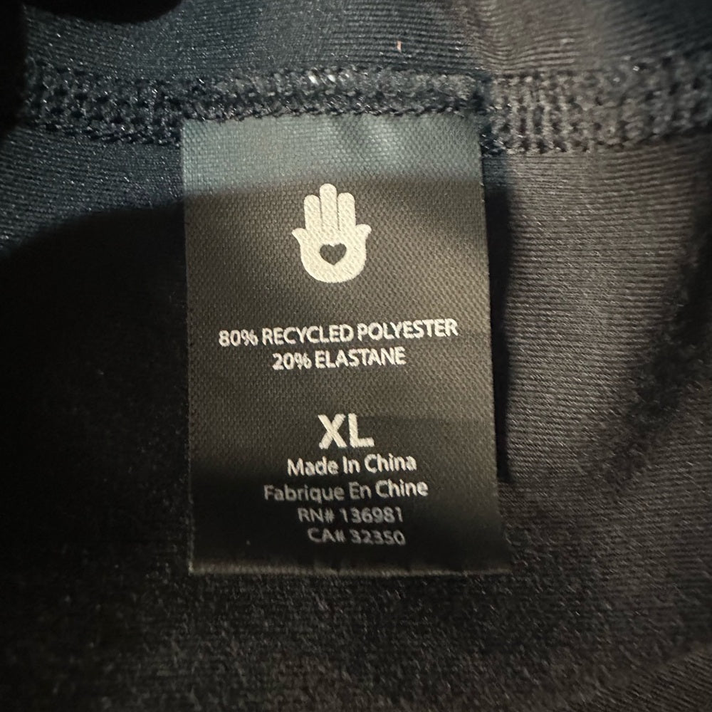 NWOT SIZE XL Spiritual Gangster Black active wear romper