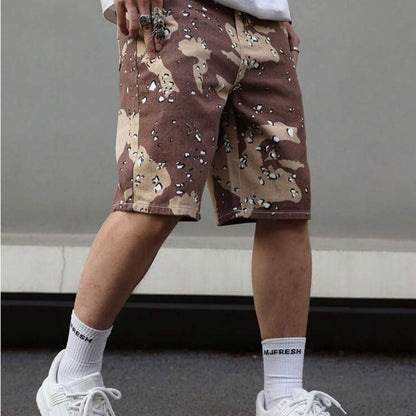 NWT SIZE 32 Stylish Men's Camouflage Cargo Shorts