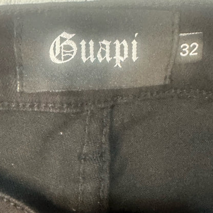 NWT SIZE 32 Stylish Black Distressed Jean Shorts for Men