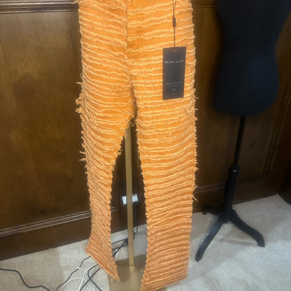 NWT SIZE 36 Men's Distressed Khaki Chinos