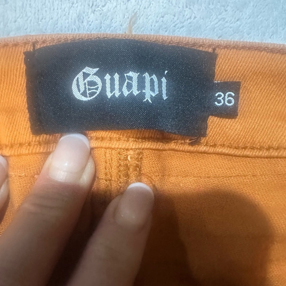 NWT SIZE 36 Men's Distressed Khaki Chinos