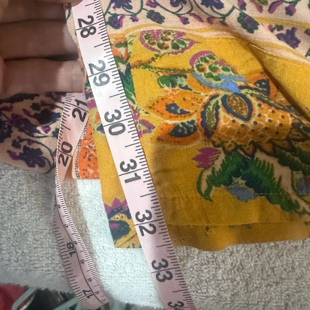 NWOT SIZE M We The Free Yellow Floral Maxi Dress