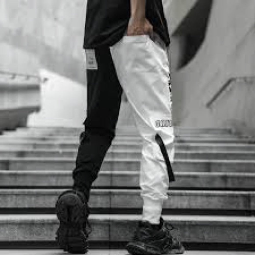 NWT SIZE 20 Stylis Black and White Joggers