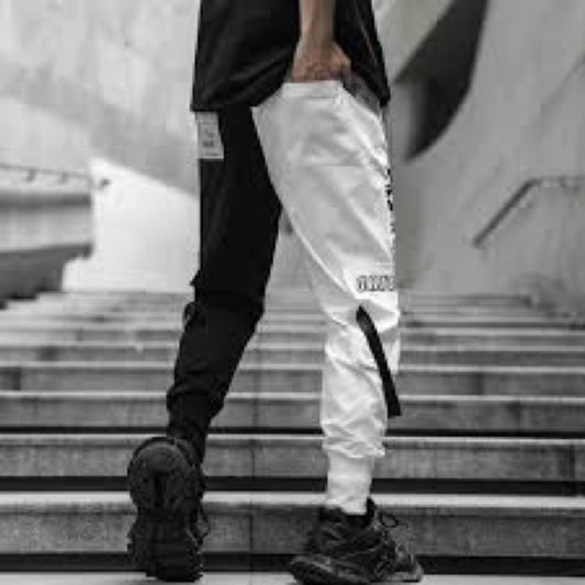 NWT SIZE 20 Stylis Black and White Joggers