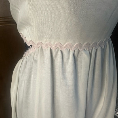 NWT SIZE 16 Rachel Parcell Strapless White Midi Dress