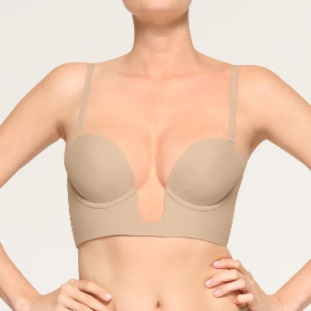 NWOT SIZE XL SKIMS Nude Deep V Bra