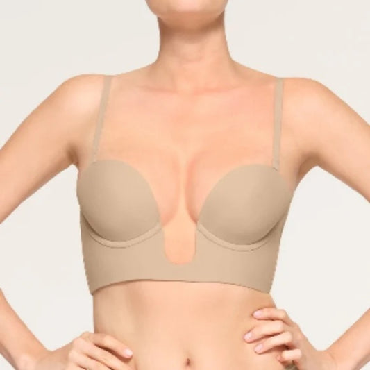 NWOT SIZE XL SKIMS Nude Deep V Bra