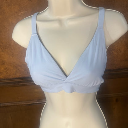 NWOT SIZE 2X SKIMS Cream and Light Blue Plunge Bra