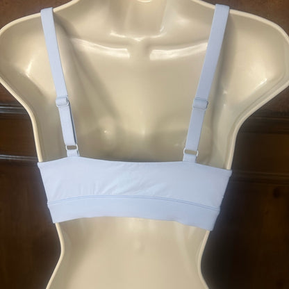 NWOT SIZE 2X SKIMS Cream and Light Blue Plunge Bra