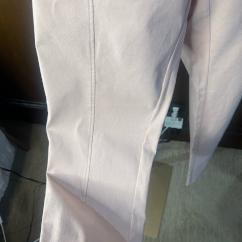 NWOT SIZE XL Calvin Klein Women's Crisp White Cropped Pants