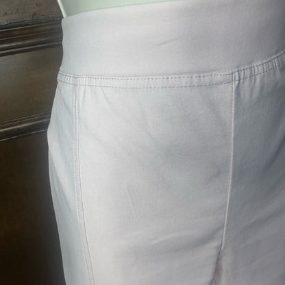 NWOT SIZE XL Calvin Klein Women's Crisp White Cropped Pants