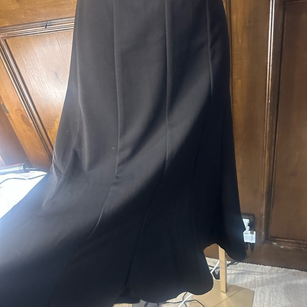NWOT SIZE 16 Allison Daley Elegant Black Midi Skirt