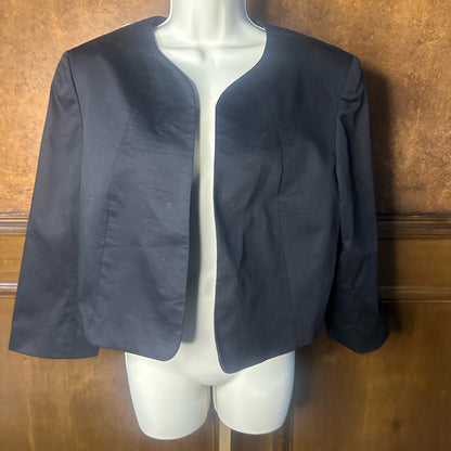 PRE-OWNED SIZE 16 Zara Classic Black Women's Suit Jacket