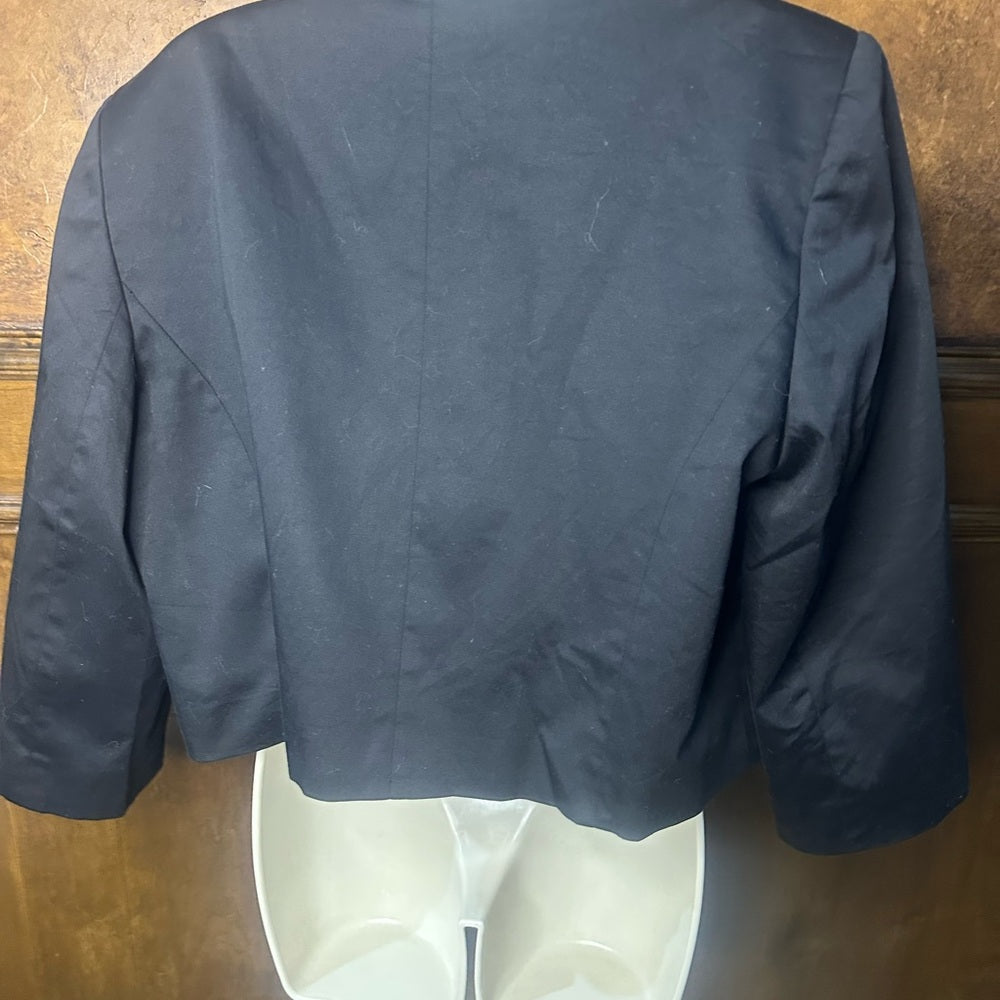 PRE-OWNED SIZE 16 Zara Classic Black Women's Suit Jacket