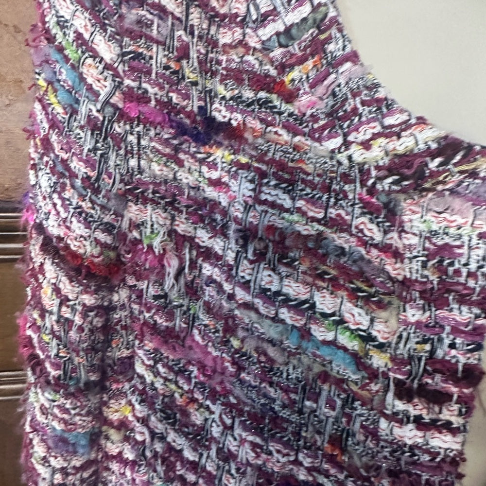 PRE-OWNED SIZE 40/L IRO Multicolor Tweed Blazer