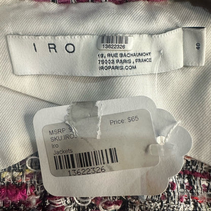 PRE-OWNED SIZE 40/L IRO Multicolor Tweed Blazer