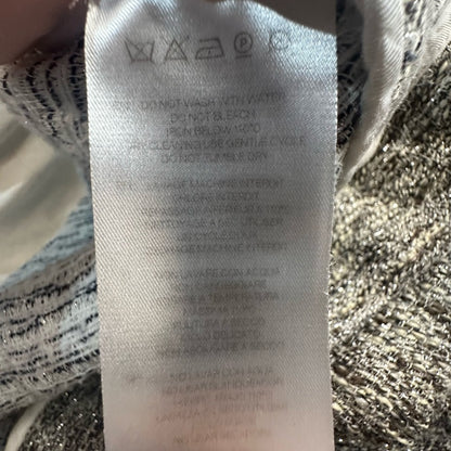 PRE-OWNED SIZE 38/M-L IRO Women's Heather Gray Textured Blazer