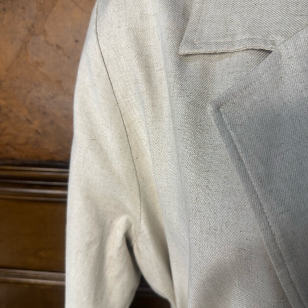 NWOT SIZE XL Chic Cream Belted Women's Blazer