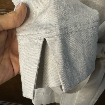 NWOT SIZE XL Chic Cream Belted Women's Blazer