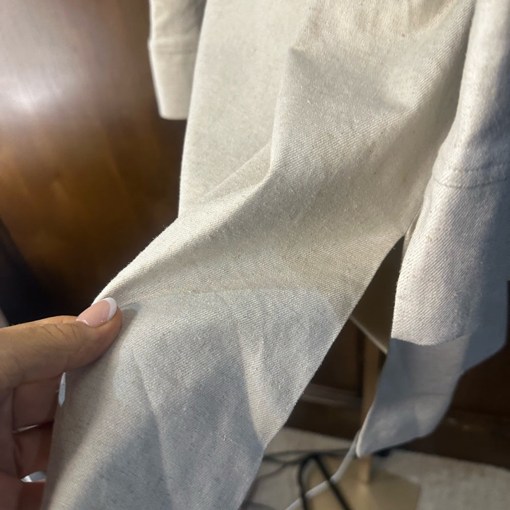 NWOT SIZE XL Chic Cream Belted Women's Blazer