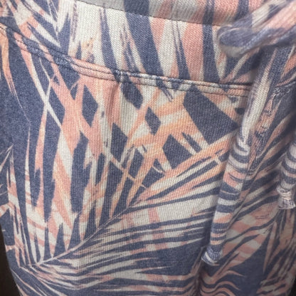 NWT SIZE 3/L Sundry Tropical Pink and Purple Joggers