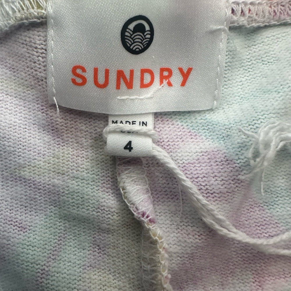 NWT SIZE 1/S 4/XL Sundry Kids Tropical Leaf Print Joggers