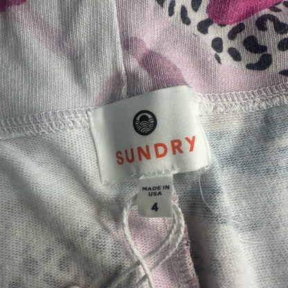 NWT SIZE 4/XL Sundry Multicolor Camo Joggers