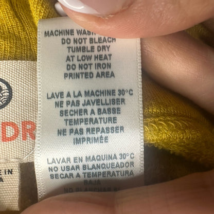 NWT SIZE 0/XS Sundry Mustard Joggers with Star Details