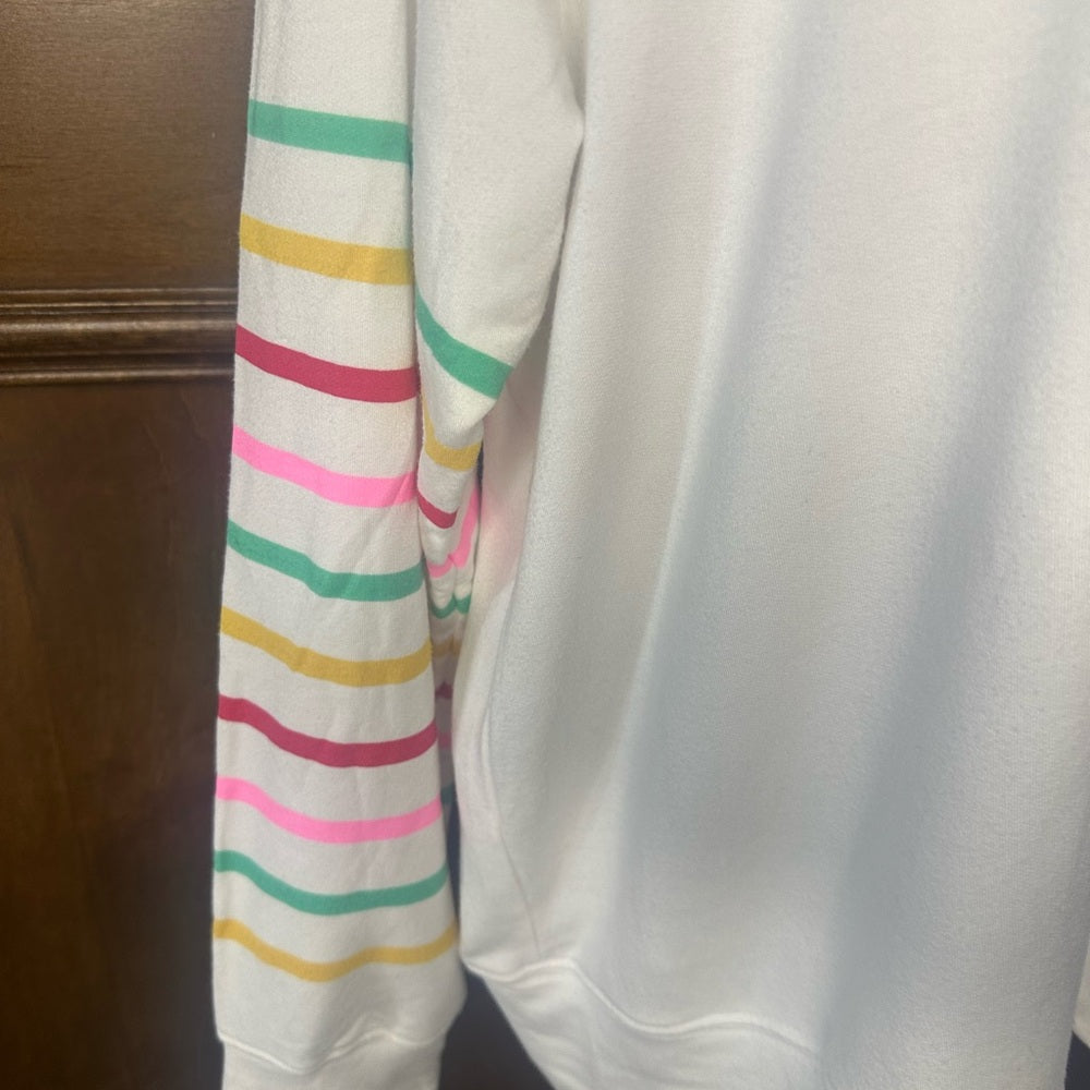 NWT SIZE 4/XL Sundry Multicolor Stripe Long Sleeve Tee