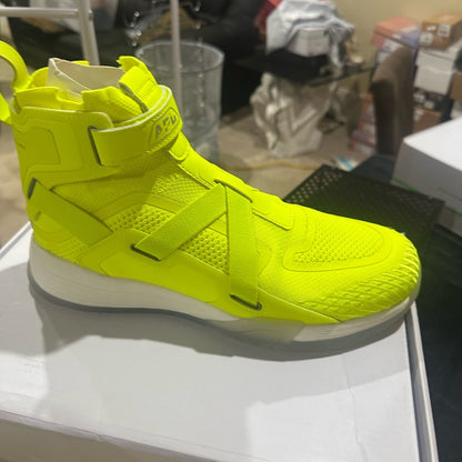 358. NEW SIZE M/9.5 W/11 APL Men's Neon Yellow High-Top Sneakers
