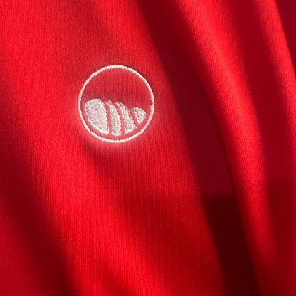 NWT SIZE XL QED London Bold Red Polo Shirt