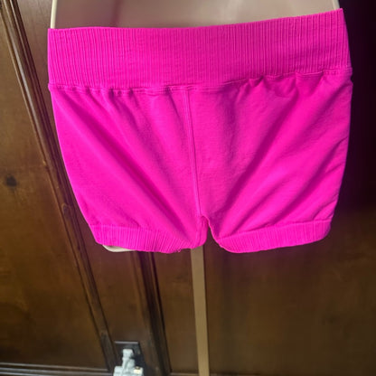 NWOT SIZE M/L FP Movement by Free People High Waist Shorts - Pink