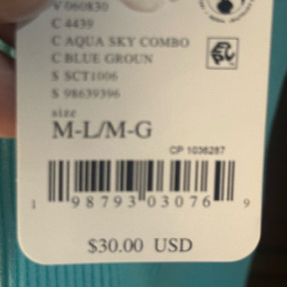 NWT SIZE M/L FP Movement by Free People Turquoise Sleeveless Tank