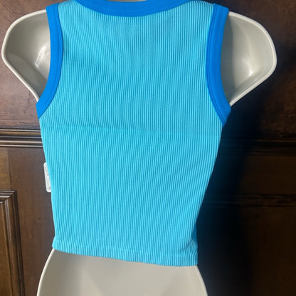 NWT SIZE M/L FP Movement by Free People Turquoise Sleeveless Tank