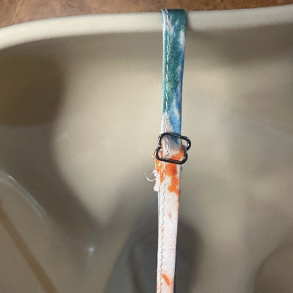 SIZE L Elegant Floral Wrap Midi Dress