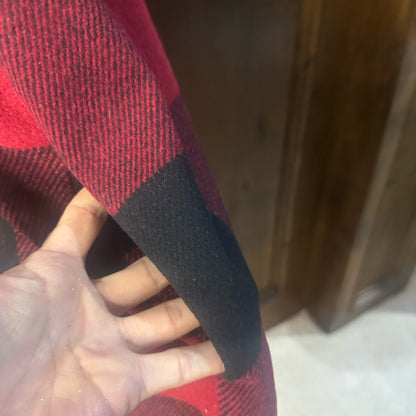NWT SIZE S WILL FIT A M BB Dakota Checkered Red and Black Utility Jacket