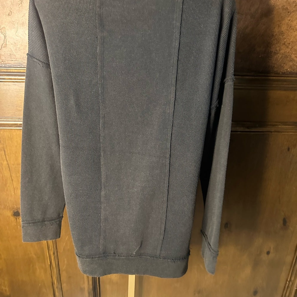 NWT SIZE S-L Mono B Deep Blue Long Sleeve Top