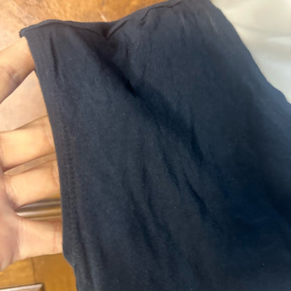 SIZE XS Nike Women's Short Sleeve Black Tee with White Logo