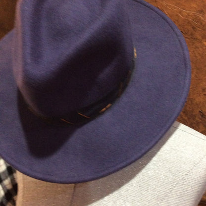 SIZE OS Elegant Navy Women's Western Hat