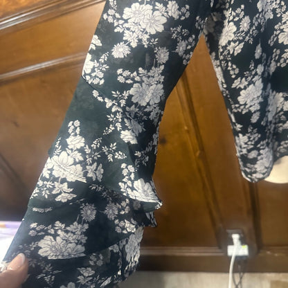 SIZE XL 1. State Dark Floral Blouse
