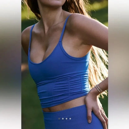 NWT SIZE M/L FP Movement by Free People Blue Tank Top
