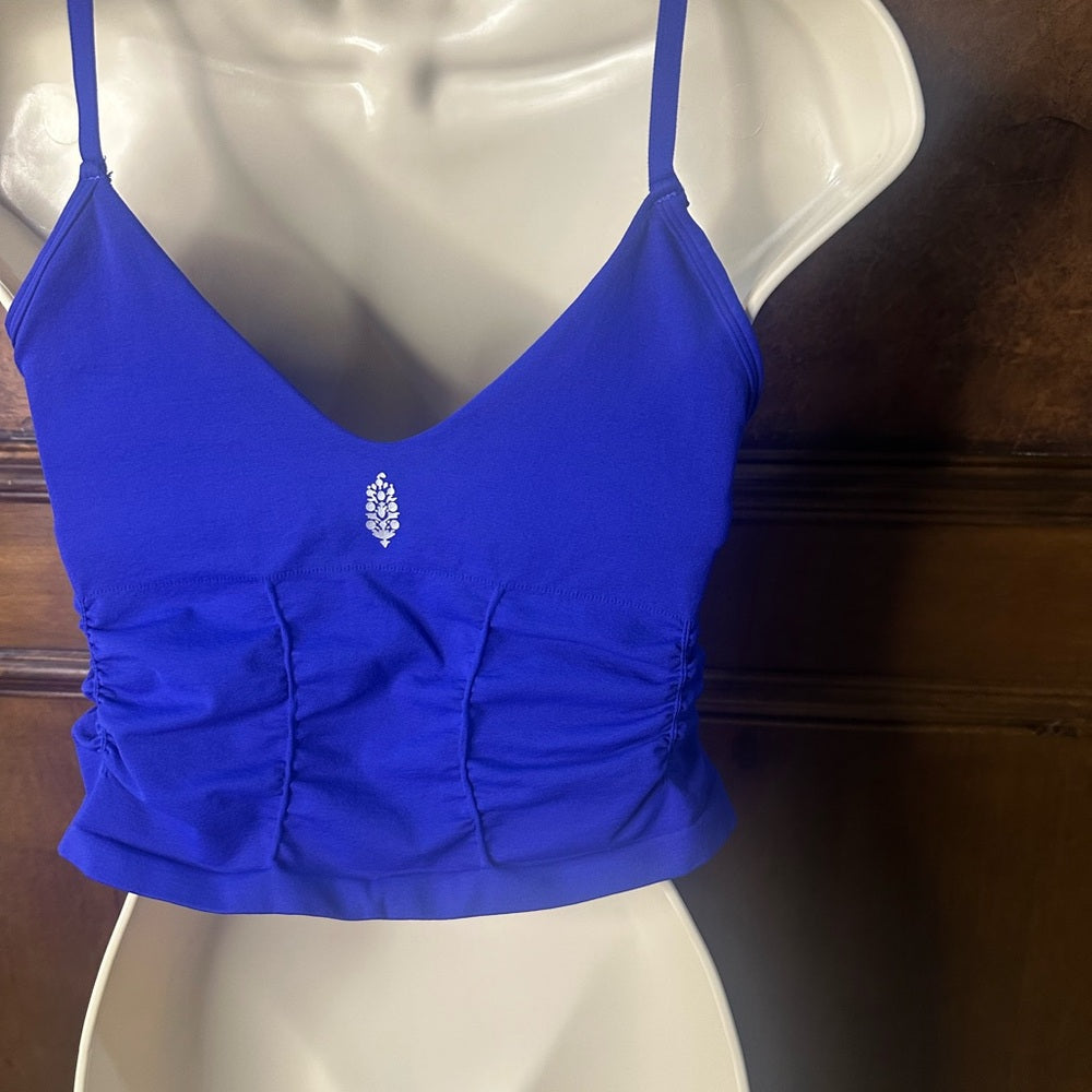 NWT SIZE M/L FP Movement by Free People Blue Tank Top