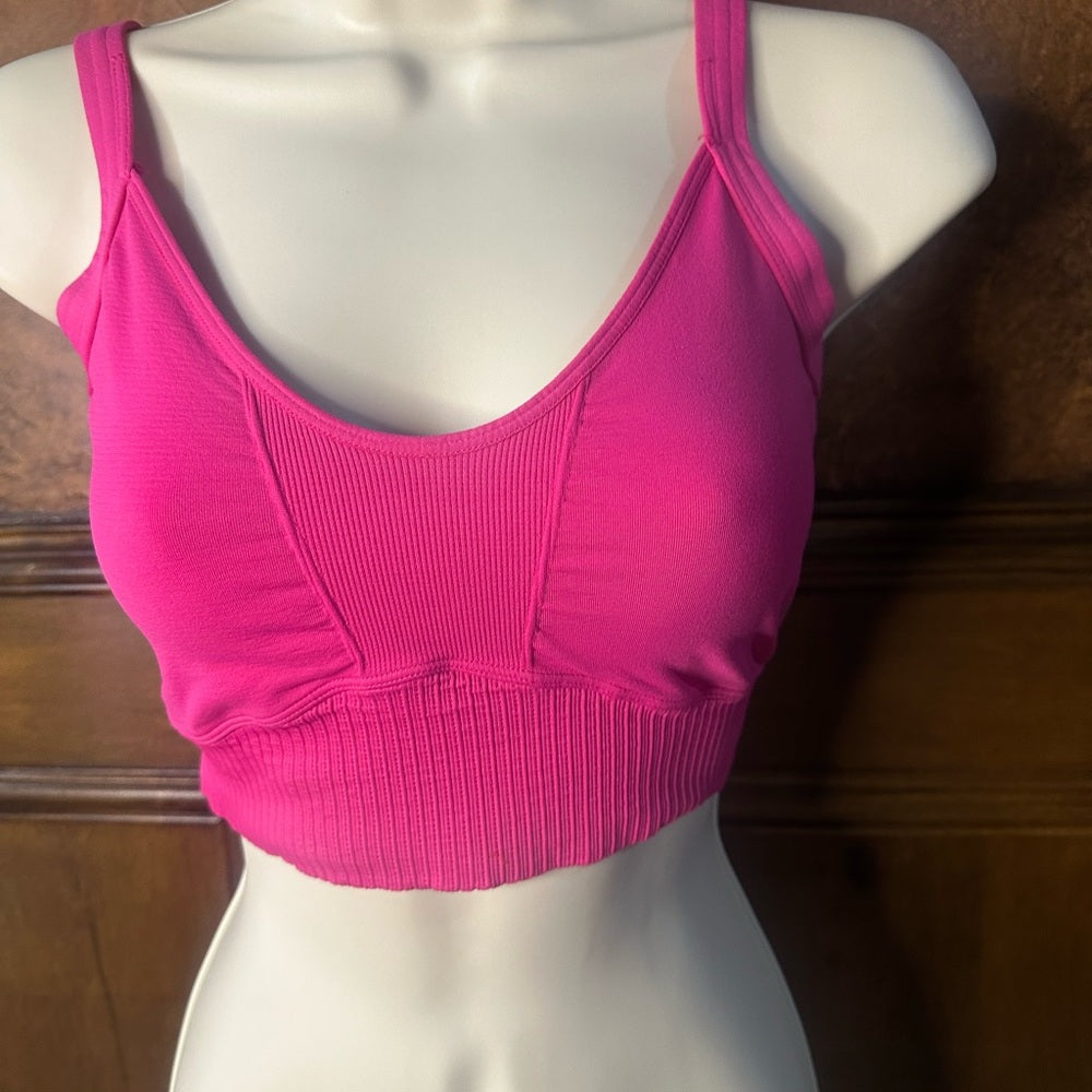 NWT SIZE M/L FP Movement by Free People Bold Purple Sports Bra