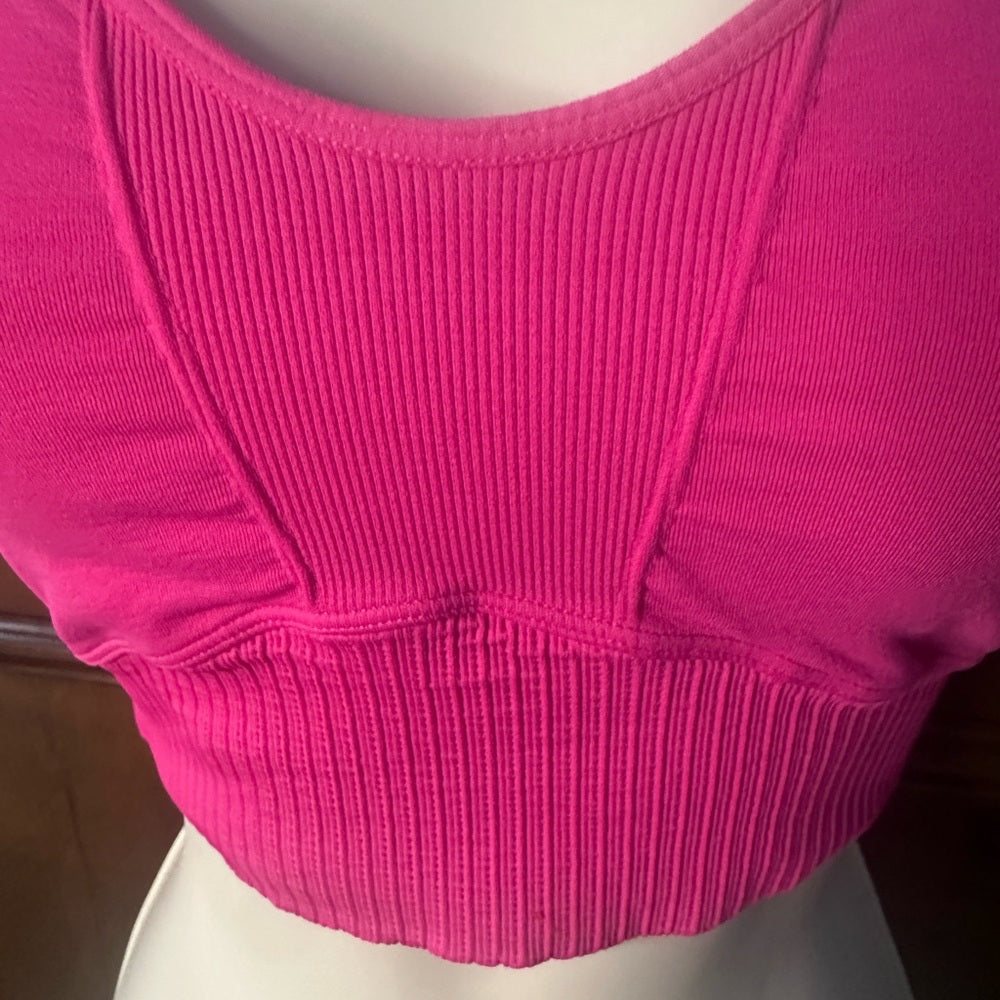 NWT SIZE M/L FP Movement by Free People Bold Purple Sports Bra