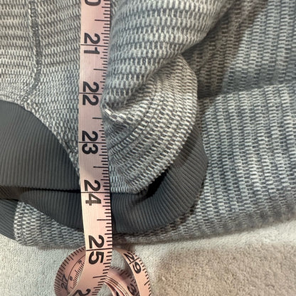 PRE-OWNED SIZE 4-6? Lululemon Athletica Light Gray Half-Zip Hoodie