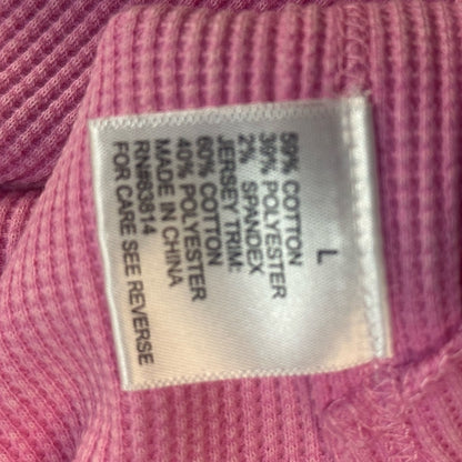 NWT SIZE L Sundry Vibrant Pink Crew Neck Sweater