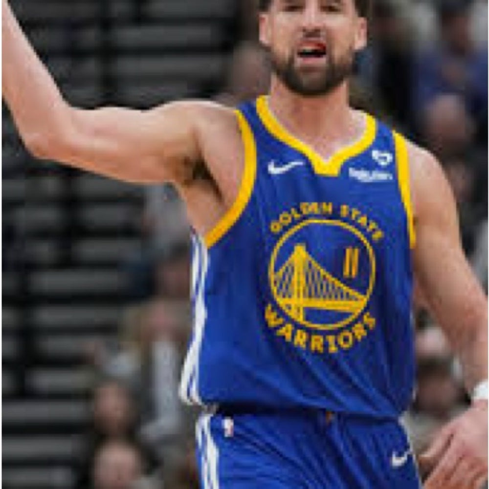 NWT SIZE L UNI-SEX Nike Golden State Warriors Blue Jersey